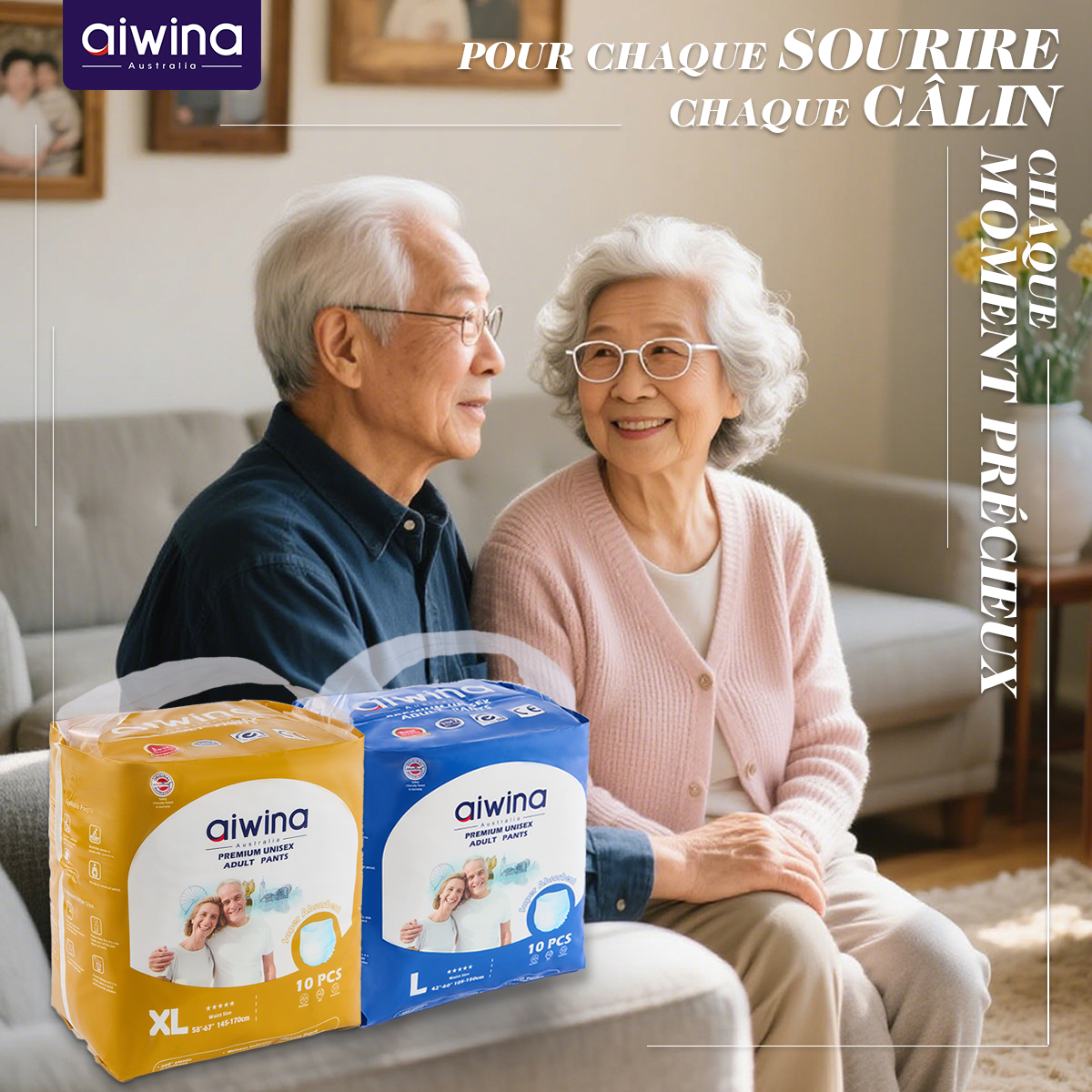 Lingettes Aiwina