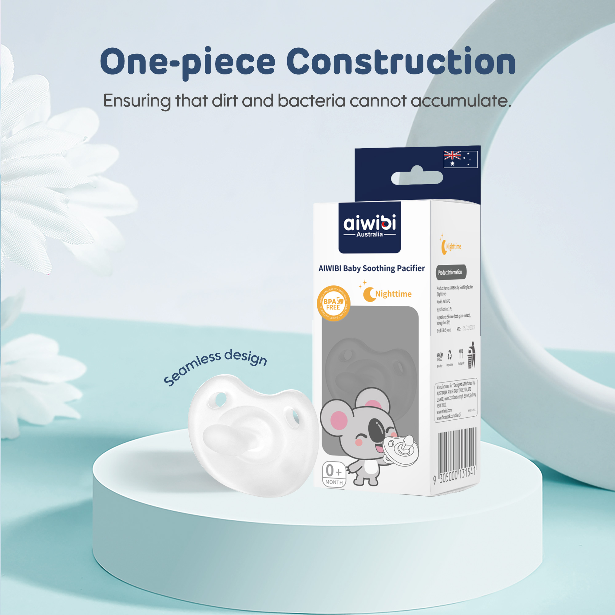 Sucette apaisante pour bébé