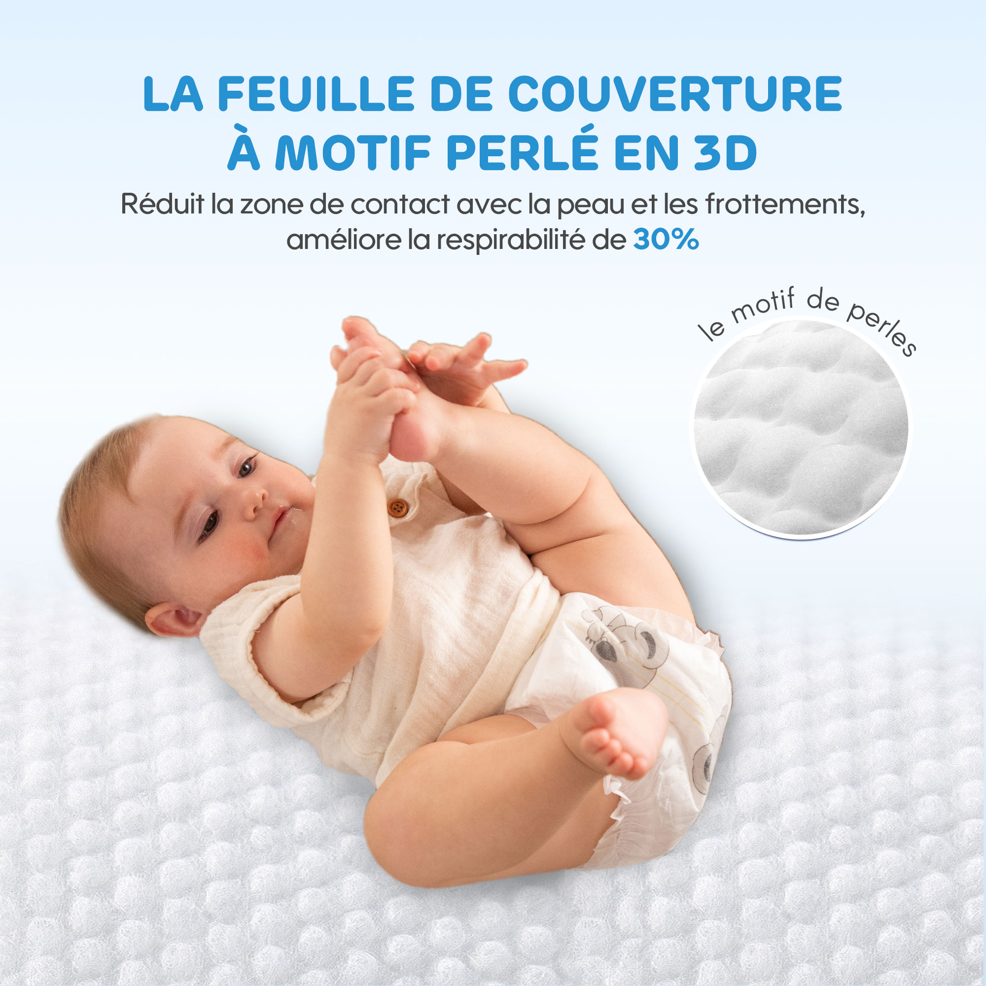 Couche pour Bébé 01 (Emballage grand）