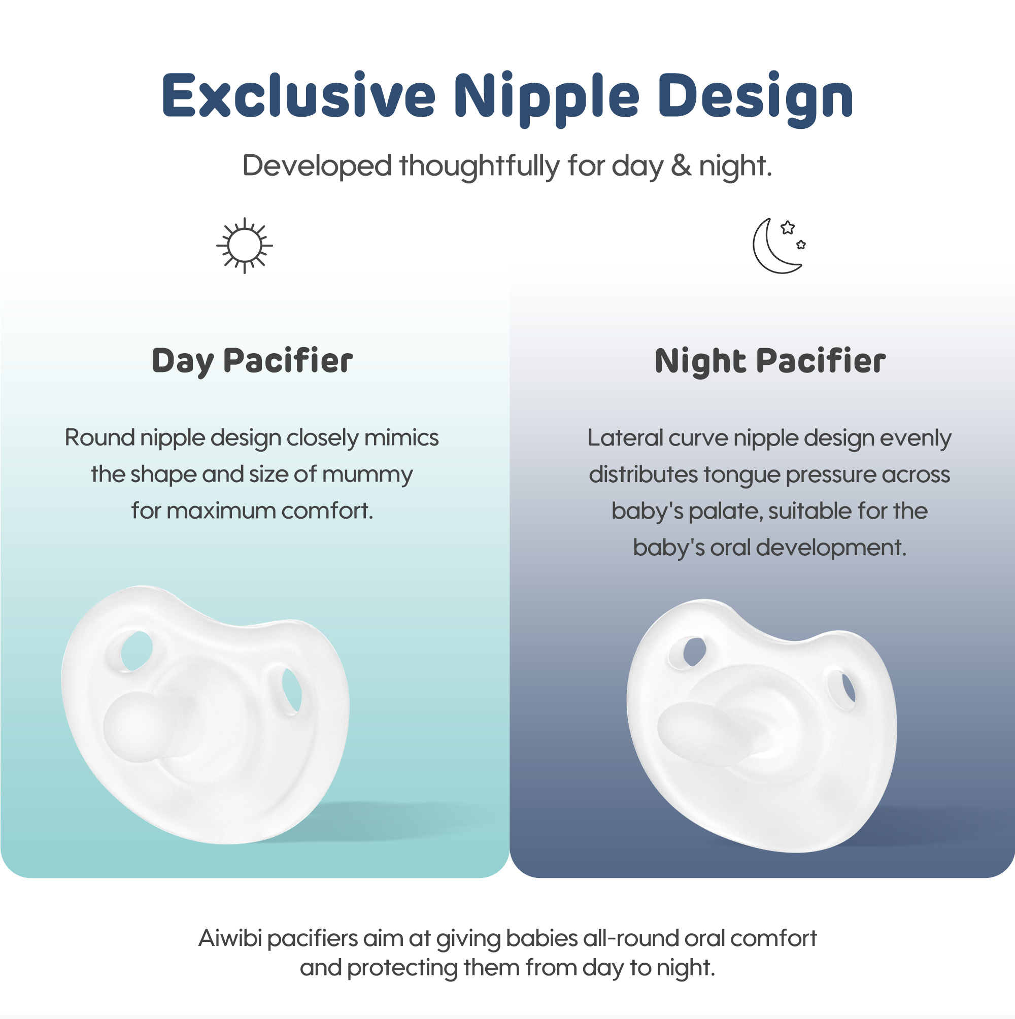 Sucette apaisante pour bébé